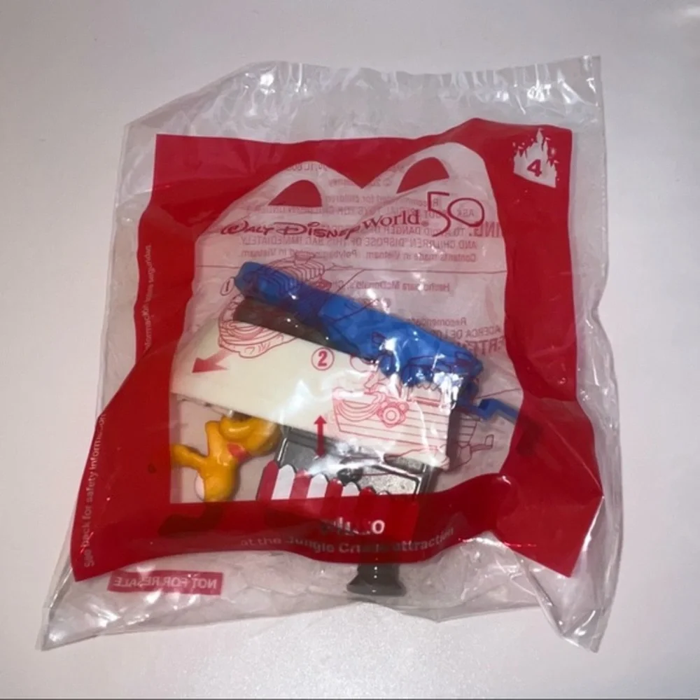 McDonald’s Pluto 50th Anniversary Happy Meal Toy‎ Unopened